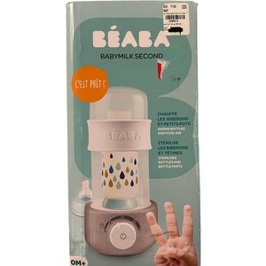 BEABA Ultra-Fast Bottle Warmer, Steam Sterilizer, Baby Food Warmer (3 in 1)